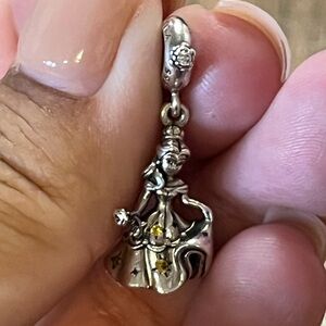 Disney Beauty and the Beast Dancing Belle Dangle Charm